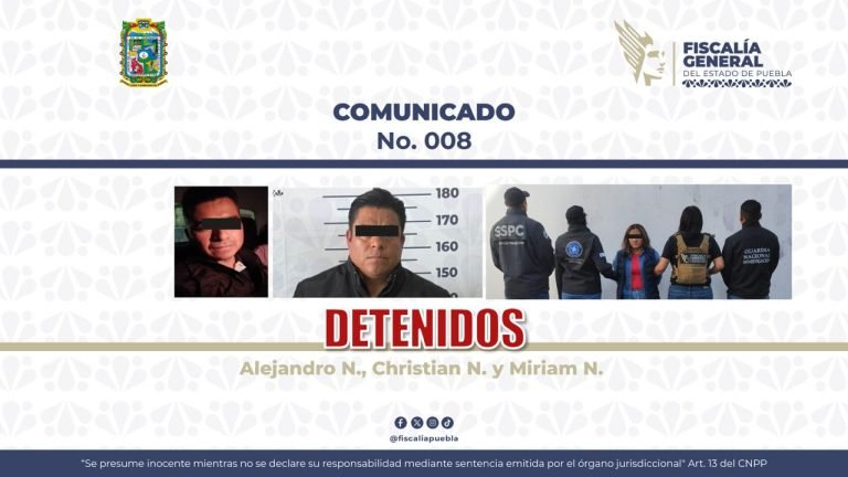 Detienen a cinco personas por asesinato del matrimonio Tello Ruiz