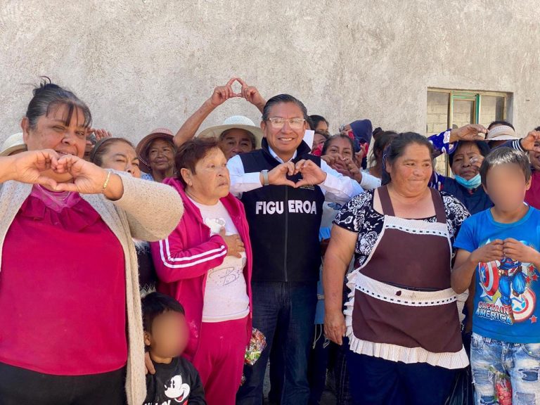 Impulsa diputado José Luis Figueroa acciones de bienestar para pobladores del sur del municipio de Puebla
