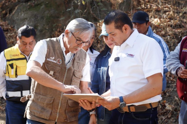 Supervisa Armenta saneamiento del Río Nexapa en Atlixco; prioriza salud pública y justicia ambiental   