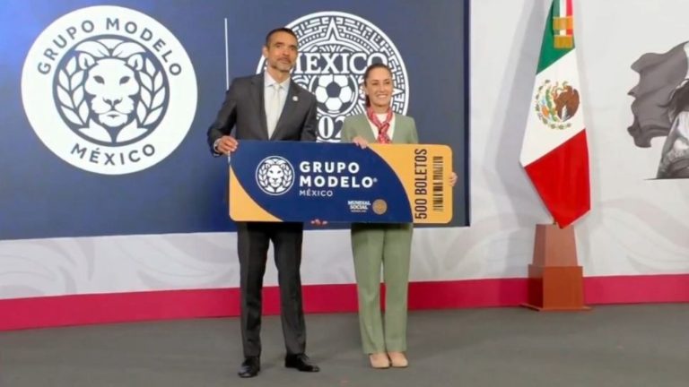 Grupo Modelo regalará 500 boletos para el Mundial 2026, pero no será para todo el público