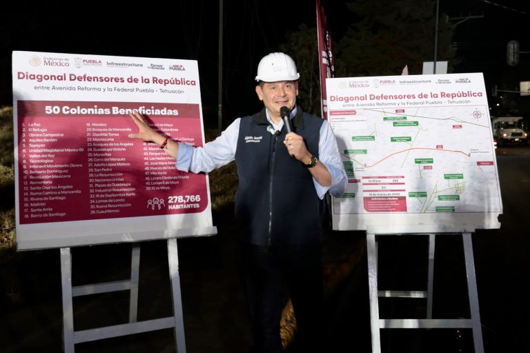 Con la Diagonal Defensores de la República se beneficiará a 50 colonias