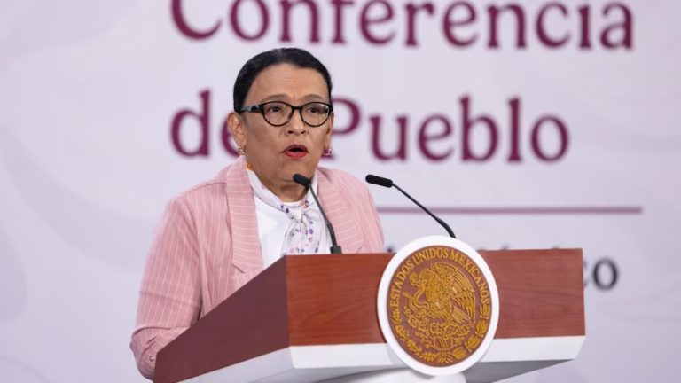 Rosa Icela y Roberto Velasco se reúnen con Sheinbaum tras señalamientos de EE.UU.