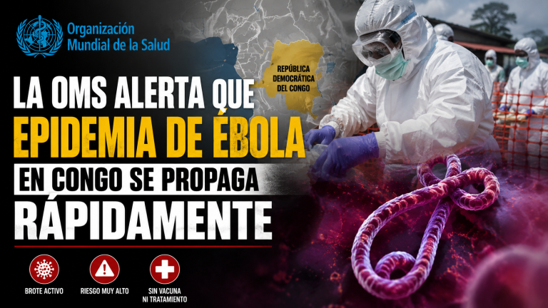 La OMS alerta que epidemia de ébola en Congo se propaga rápidamente