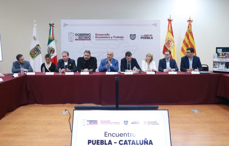 Puebla consolida mesa de trabajo con empresarios locales y autoridades catalanas