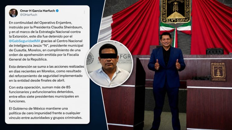 Detienen a edil de Cuautla, Jesús Corona Damián: Harfuch
