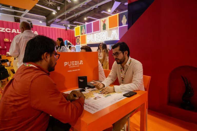 Proyecta gobierno de Pepe Chedraui a la ciudad de Puebla en el Tianguis Turístico México 2026