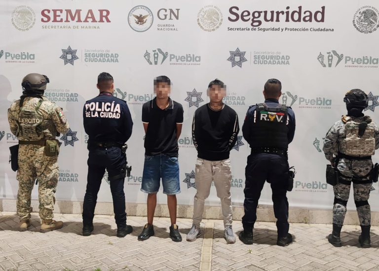 Operativo coordinado de la SSC permite la captura de dos hombres por robo a negocio con violencia en el Centro Histórico