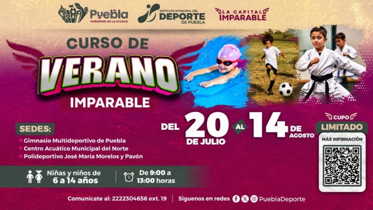 Abre Gobierno de Pepe Chedraui inscripciones para el Curso de Verano Imparable 2026