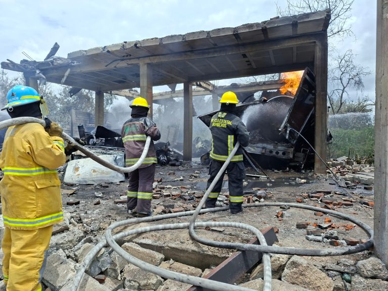Continúan labores de mitigación de riesgos en Tepeaca 