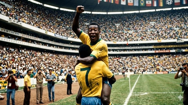 Cuando el “no gol” de Pelé se convirtió en leyenda del fútbol mundial