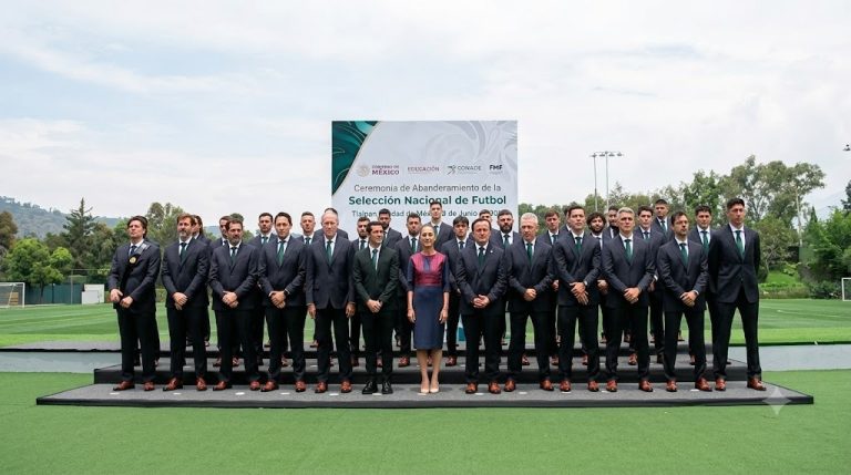 Sheinbaum abandera a la Selección Mexicana rumbo al Mundial 2026