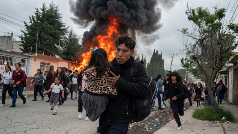 Por explosión de pipas en Tepeaca suspenden clases a casi 2 mil estudiantes