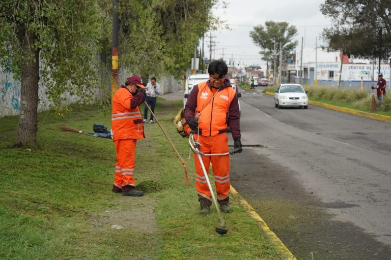 Realiza gobierno de Pepe Chedraui jornada de limpieza y chapeo en el Seminario Palafoxiano