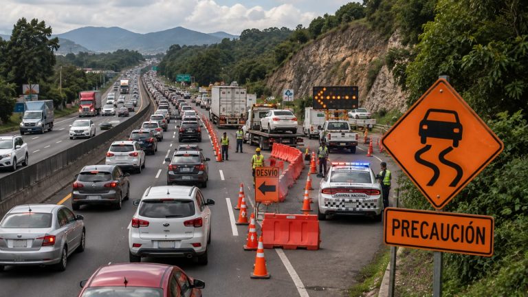 Domingo de regreso: automovilistas deben extremar precauciones en carreteras de México