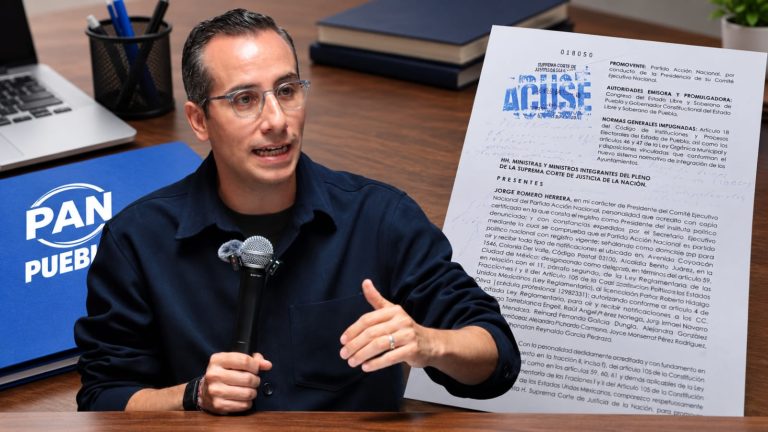 PAN lleva reforma electoral de Puebla ante la Suprema Corte por reducción de regidurías