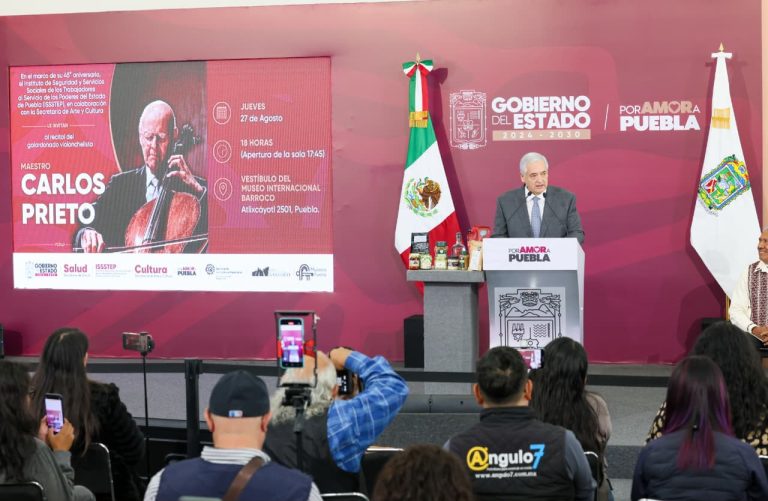 Issstep celebra 45 años con concierto del violonchelista Carlos Prieto
